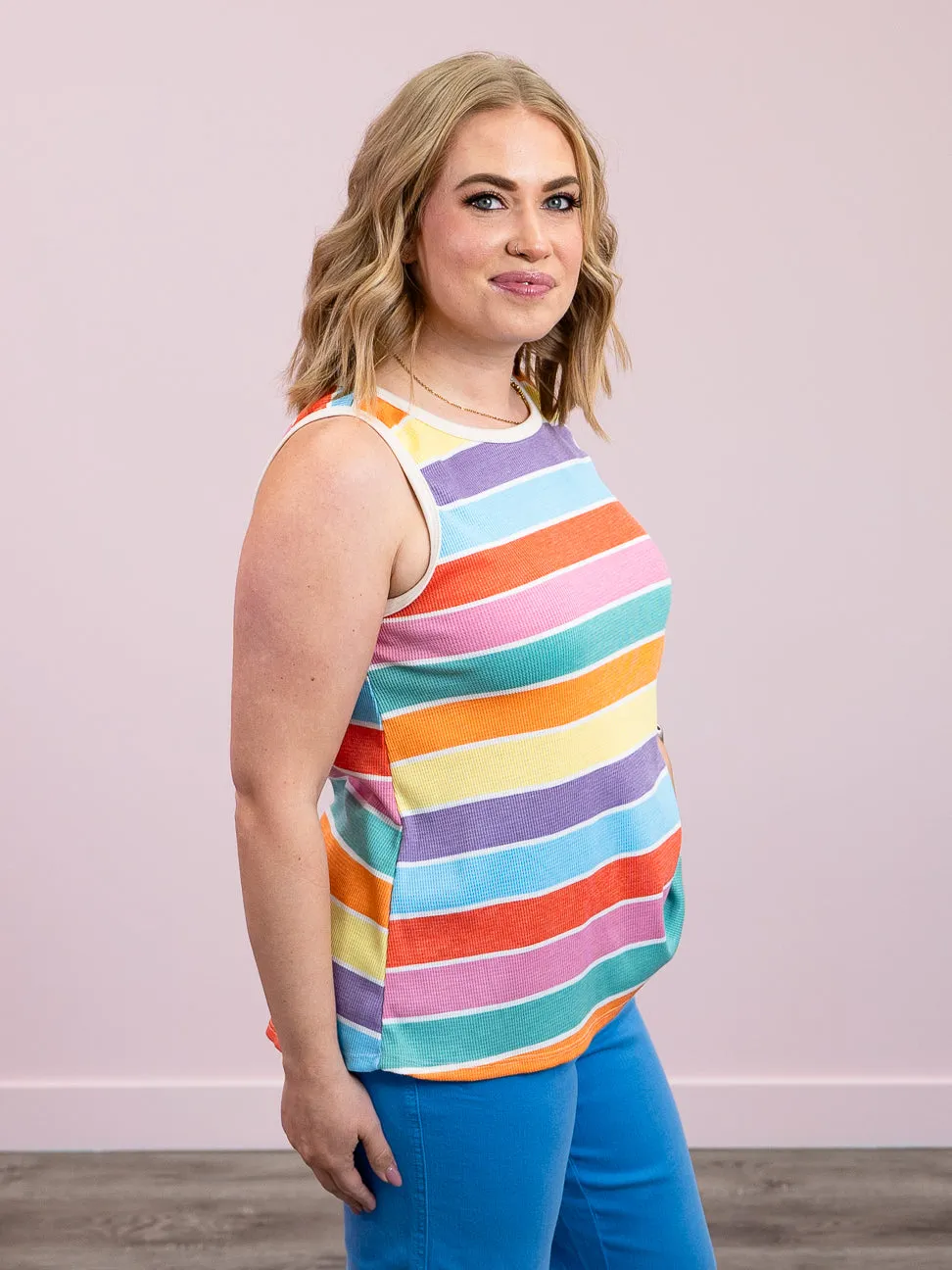 Brooklyn Stripe Tank | Mint