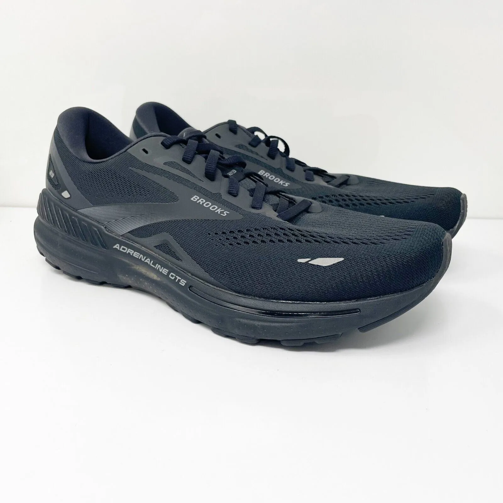 Brooks Mens Adrenaline GTS 23 1103911D020 Black Running Shoes Sneakers Size 11 D