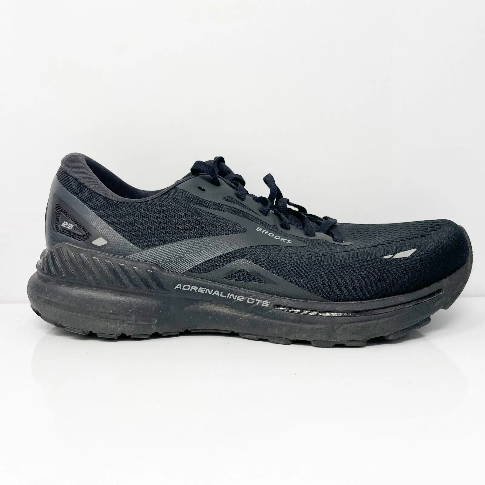 Brooks Mens Adrenaline GTS 23 1103912E020 Black Running Shoes Sneakers Sz 9.5 2E