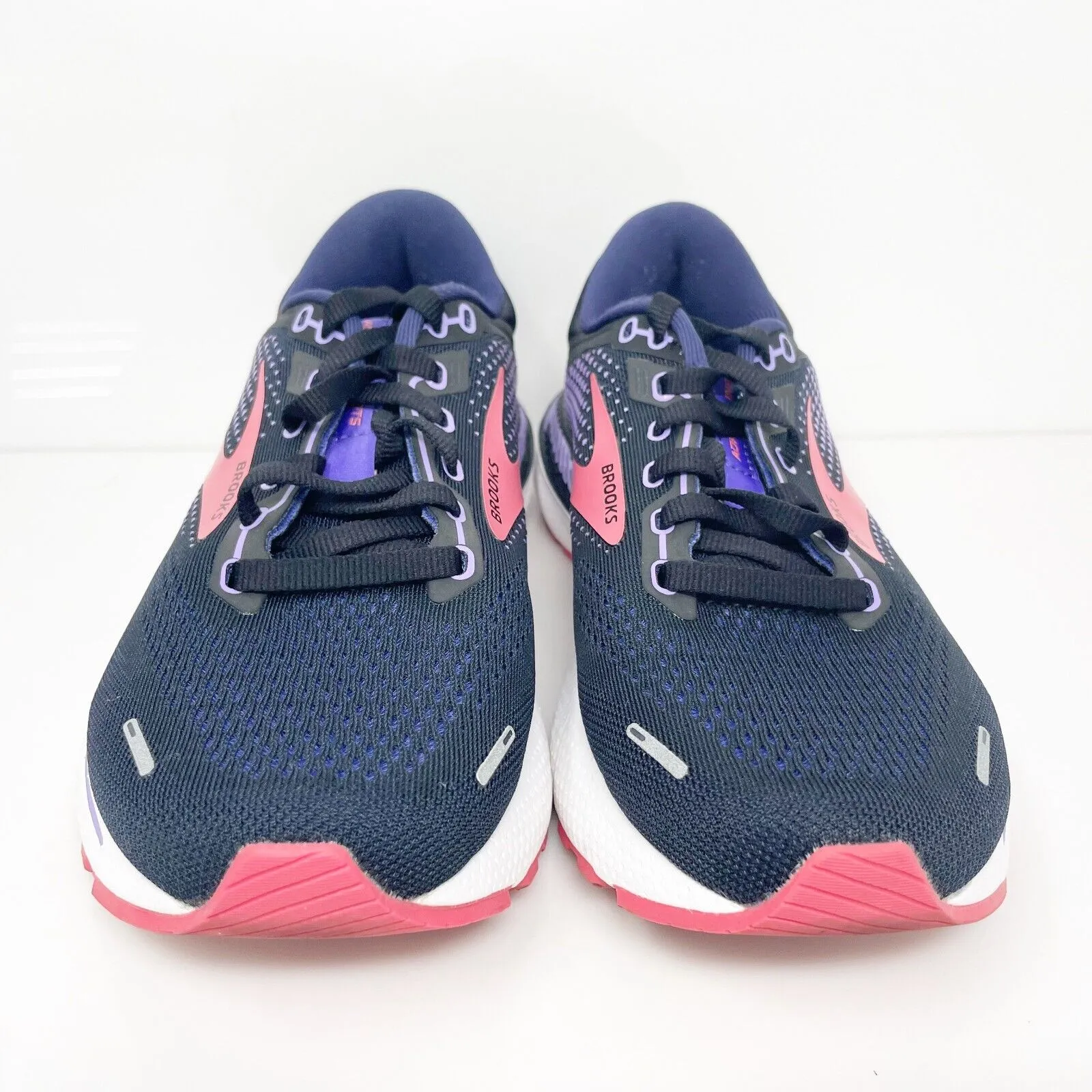 Brooks Womens Adrenaline GTS 22 1203531D080 Blue Running Shoes Sneakers Size 7 D