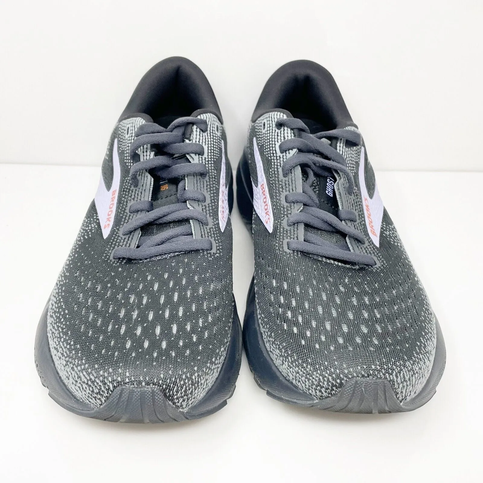 Brooks Womens Ghost 16 1204071B093 Black Running Shoes Sneakers Size 8.5 B
