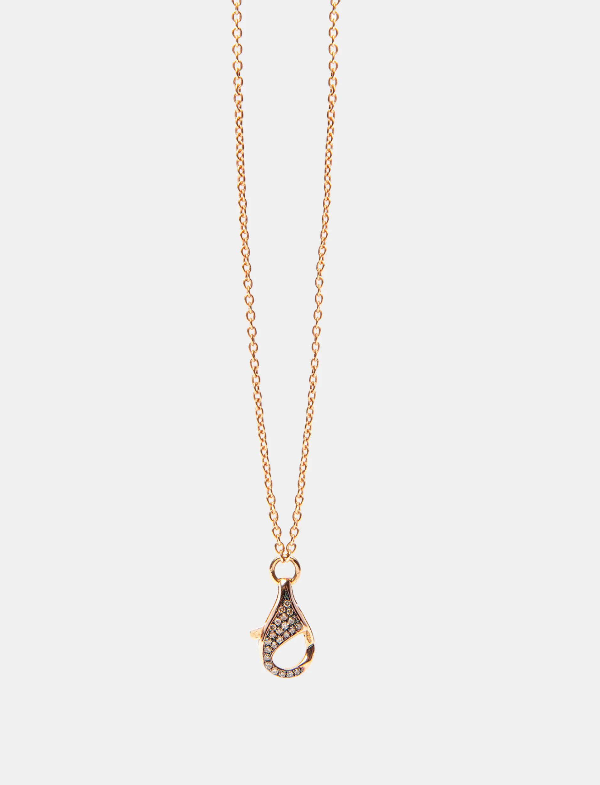 Brown Diamond Hook Chain