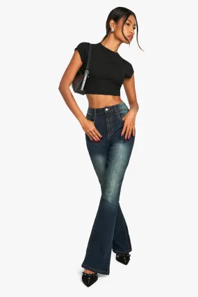 Butt Shaper High Rise Flared Jeans