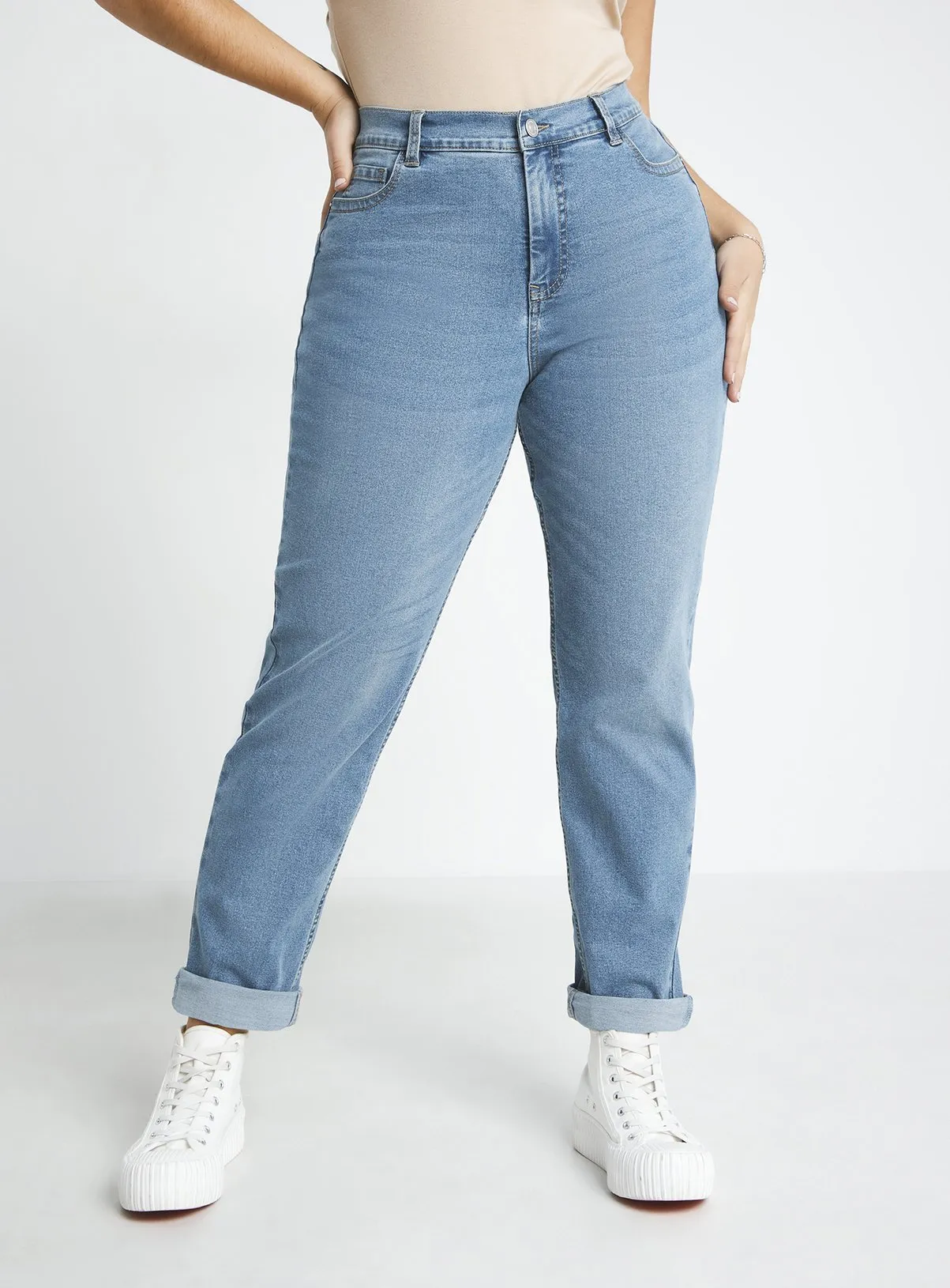 Buy SIMPLY BE 24/7 Mid Vintage Boyfriend Jean 16 | Jeans | Tu