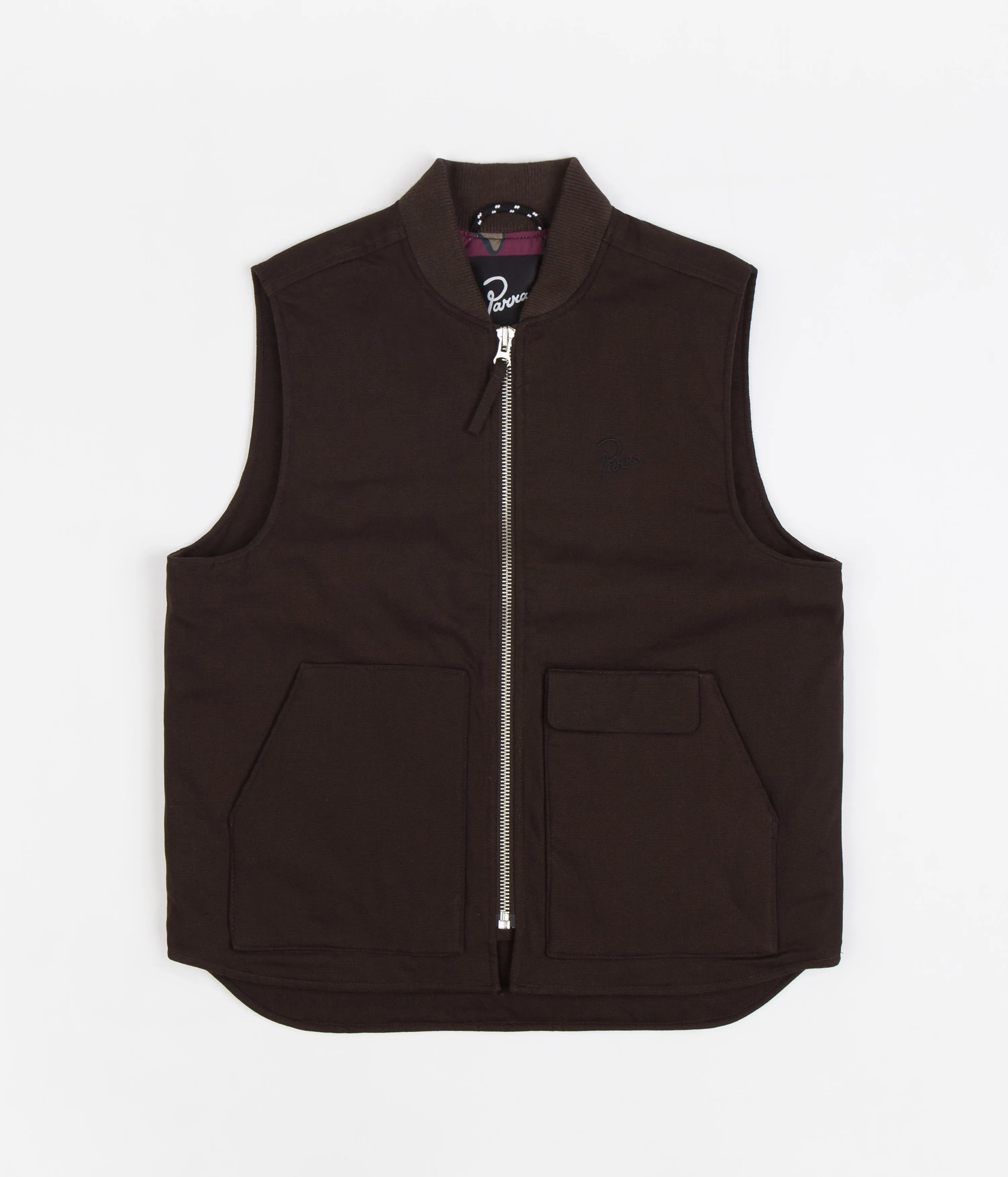 by Parra The Secret Garden Vest - Chocolate