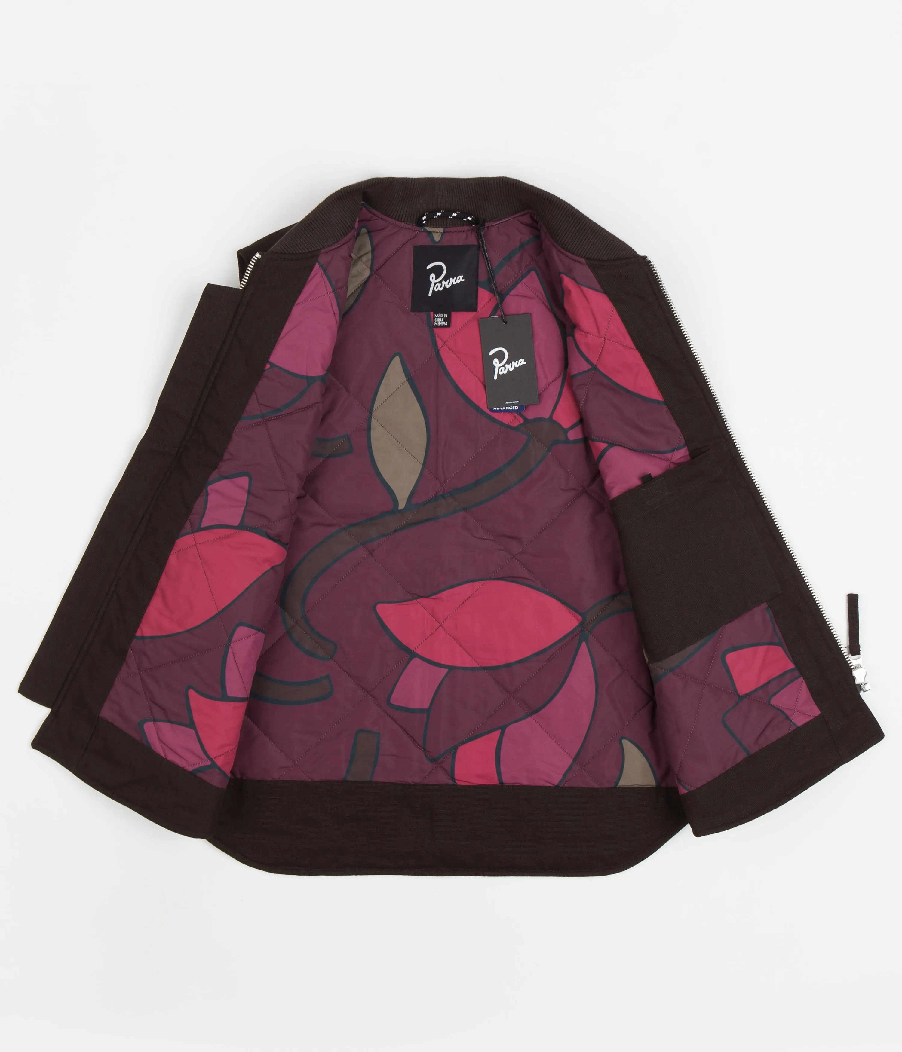 by Parra The Secret Garden Vest - Chocolate