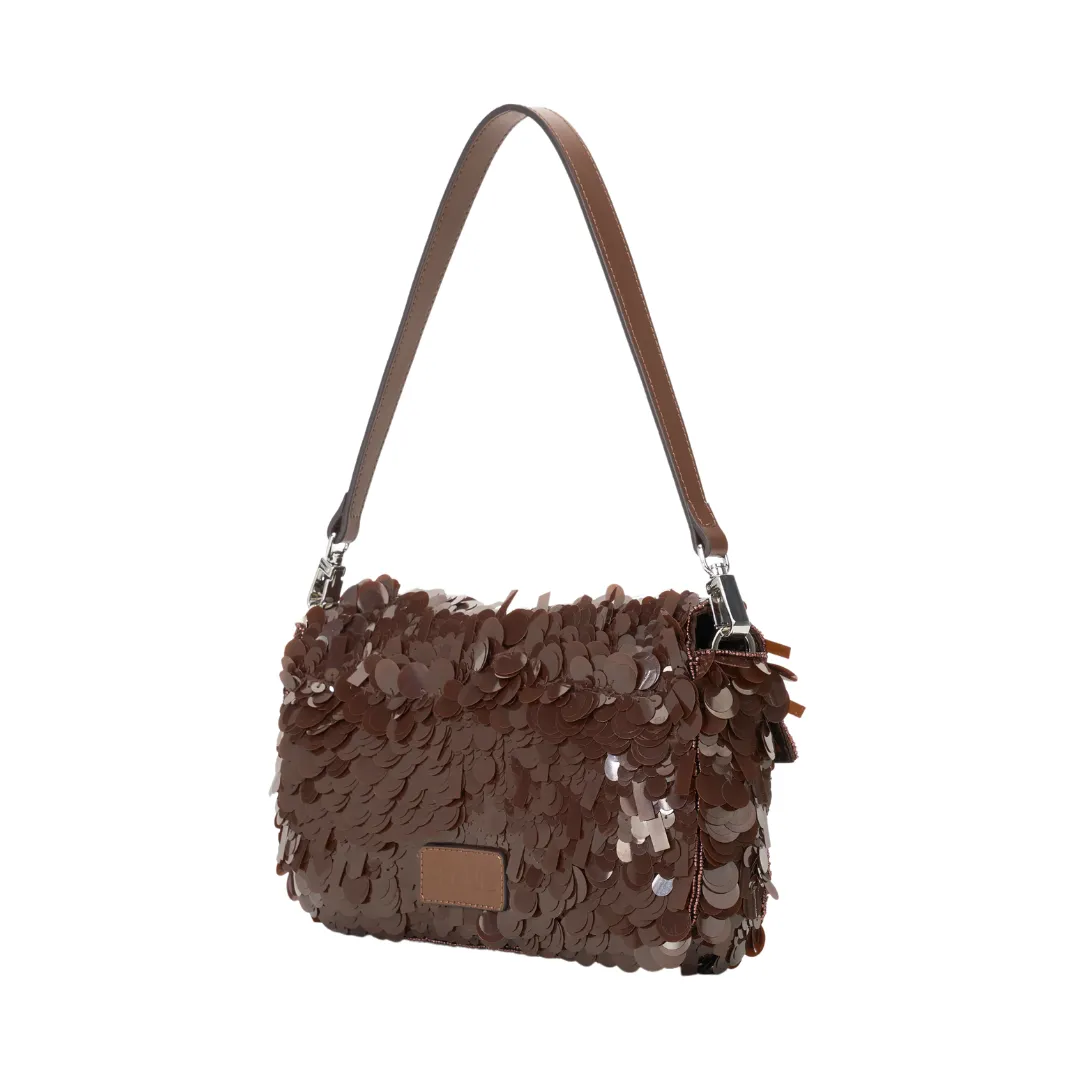 Cacao Timmy Shoulder Bag