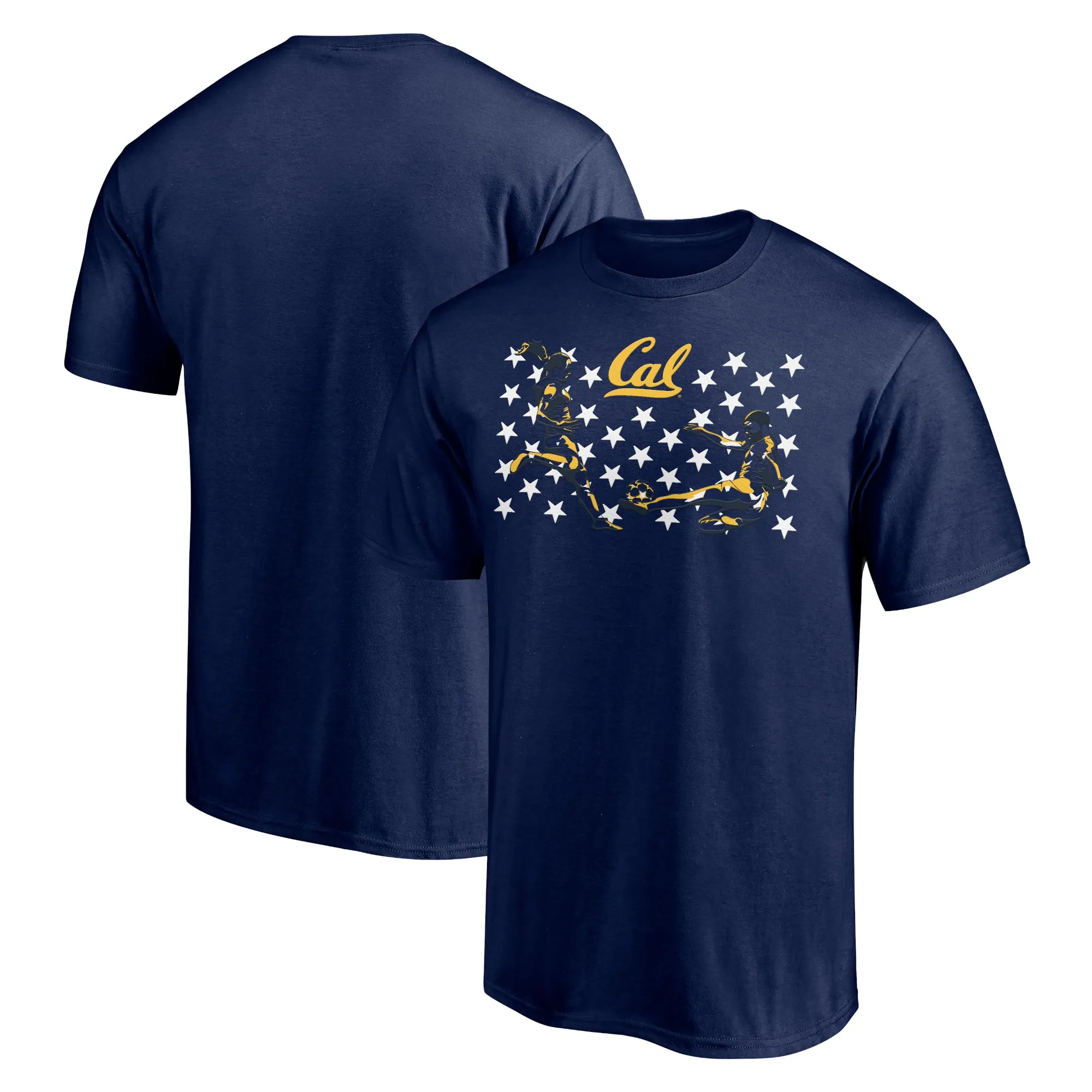 Cal Bears Navy Patriotic Soccer T-Shirt