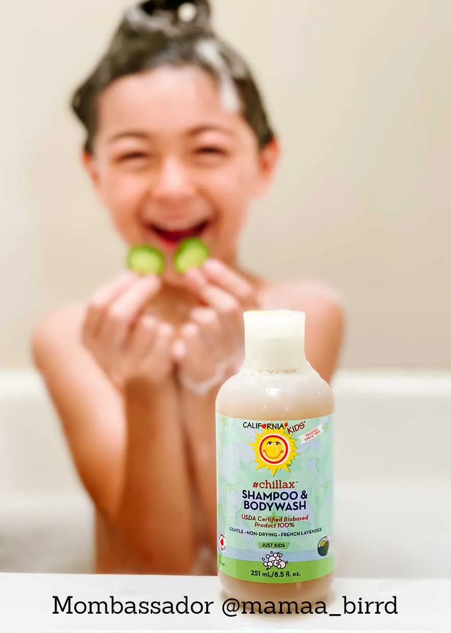 California Baby - California Kids #chillax Shampoo & Bodywash: 8.5oz/251mL