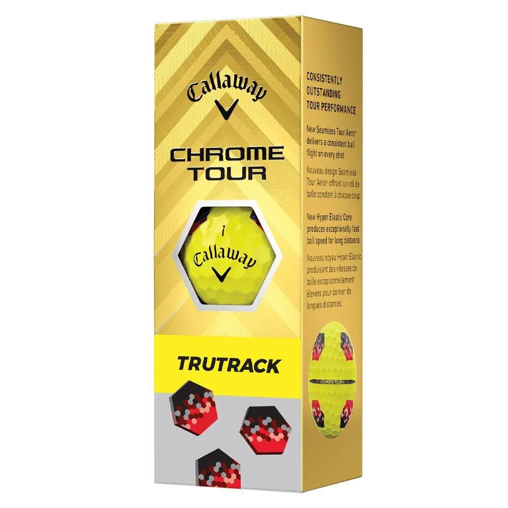 Callaway Chrome Tour TruTrack Golf Balls 2024