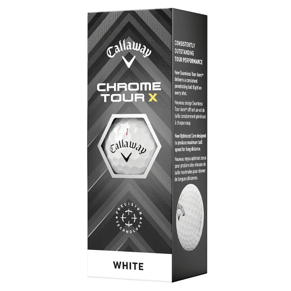 Callaway Chrome Tour X Golf Balls 2024