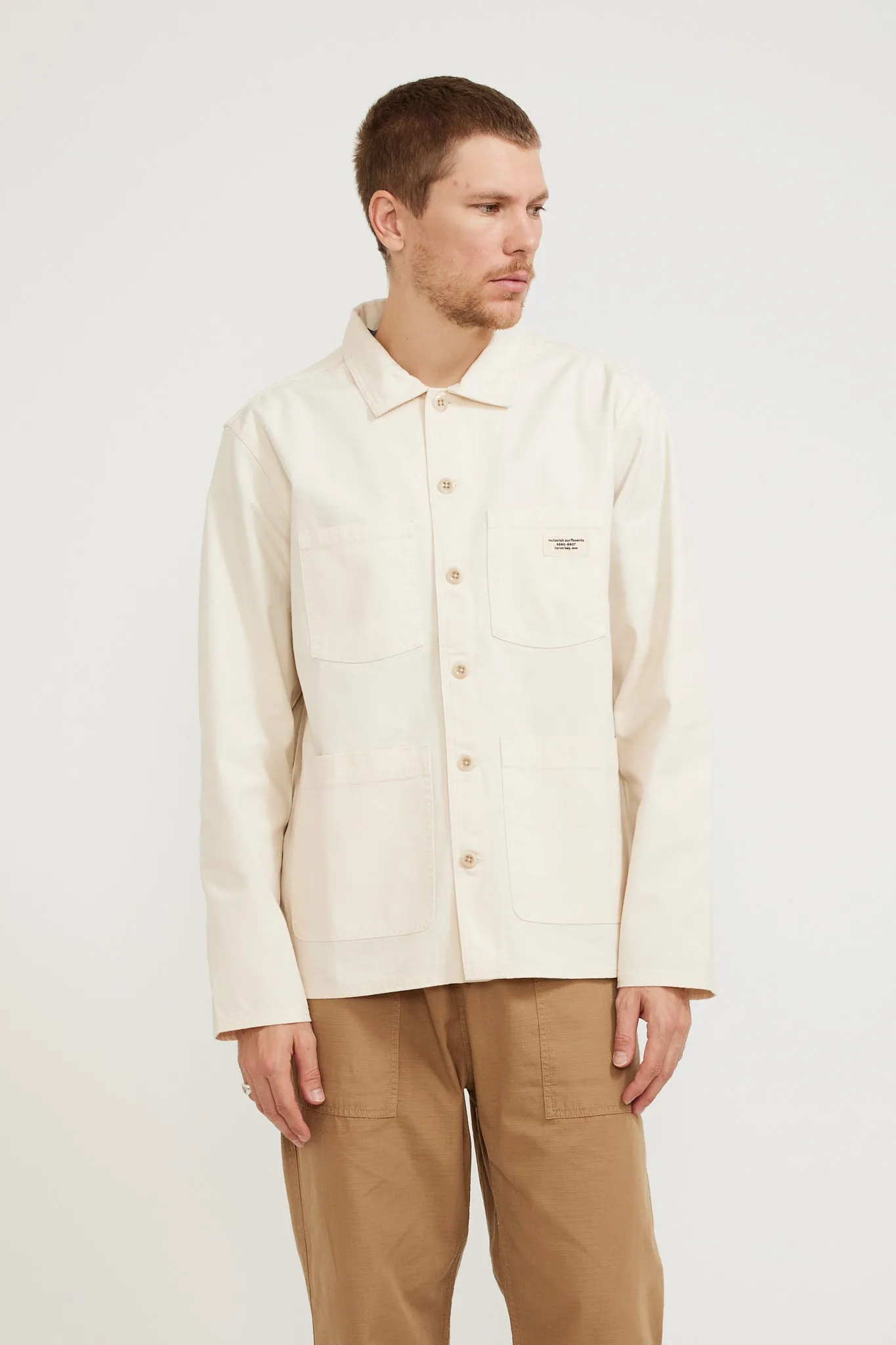 Canvas Jacket Porcelain