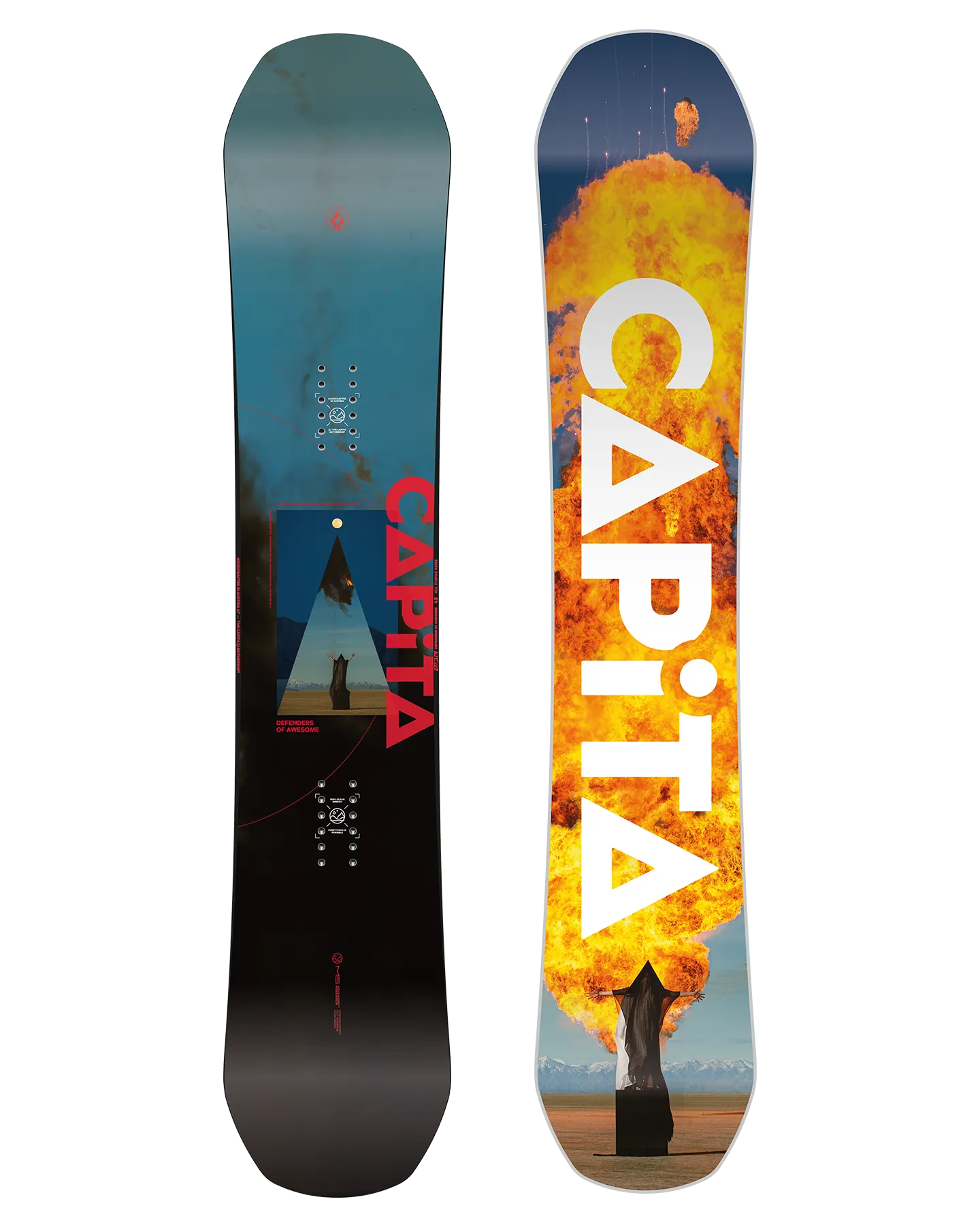 Capita Defenders Of Awesome Snowboard - 2025 | Shop Snowboards at Trojan Wake Ski Snow & Snow Skiers Warehouse