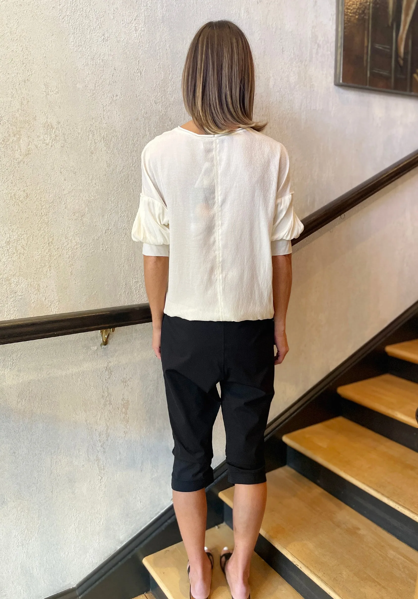 Capri Leggings - Evergreen Black