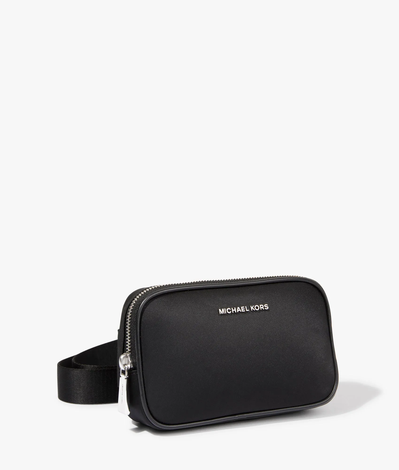 Cara small nylon belt bag in black | Michael Kors | EQVVS WOMEN