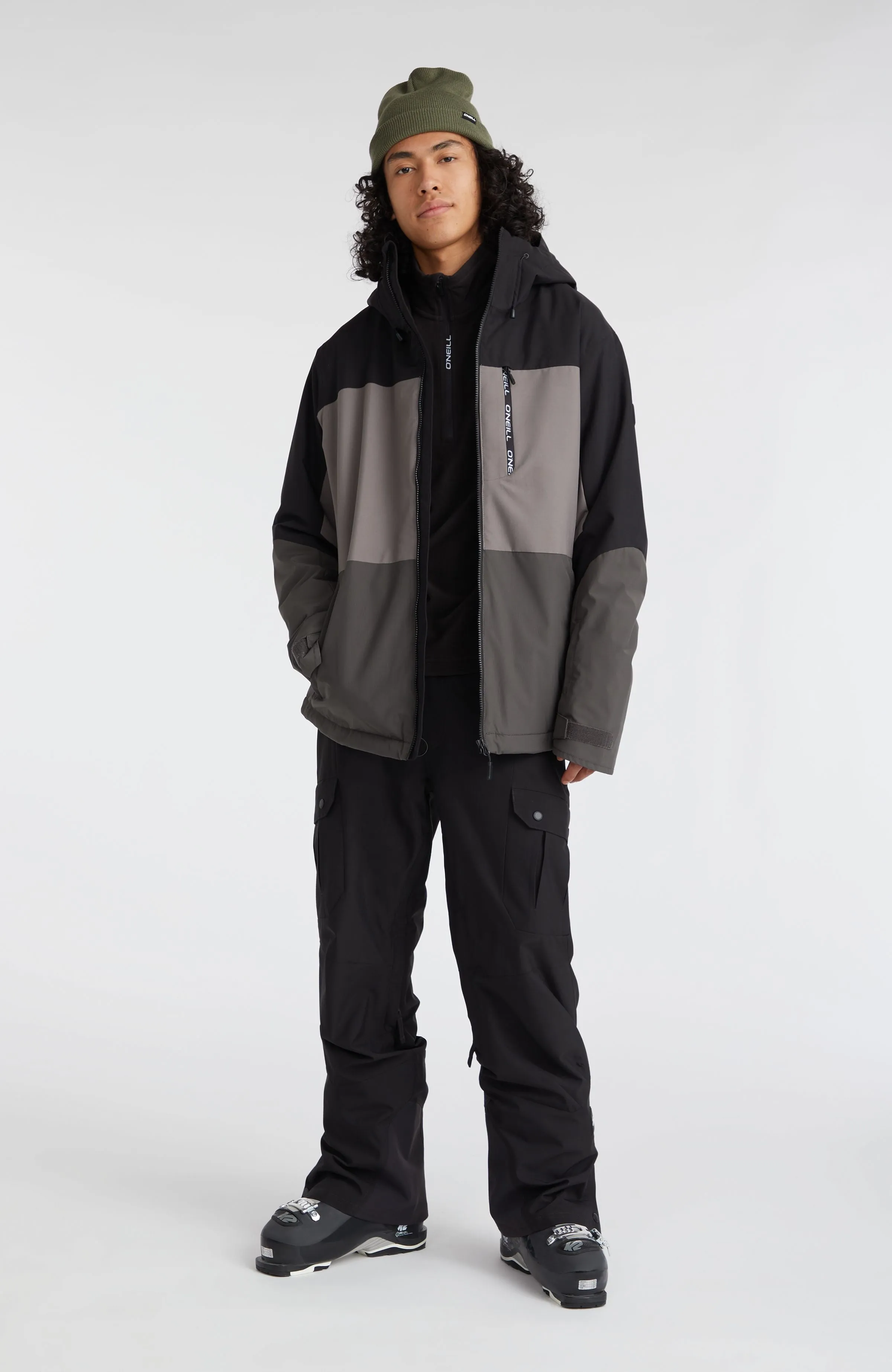 Carbonite Snow Jacket | Black Out Colour Block