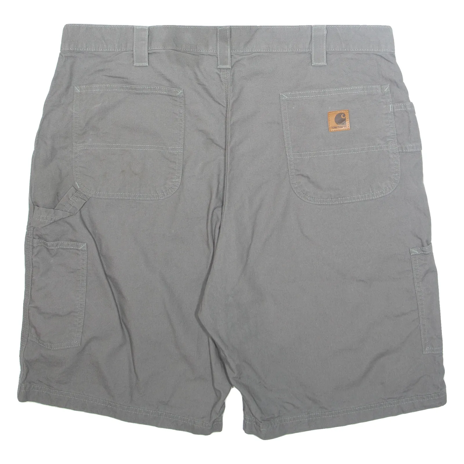 CARHARTT Cargo Carpenter Mens Workwear Shorts Grey XL W40