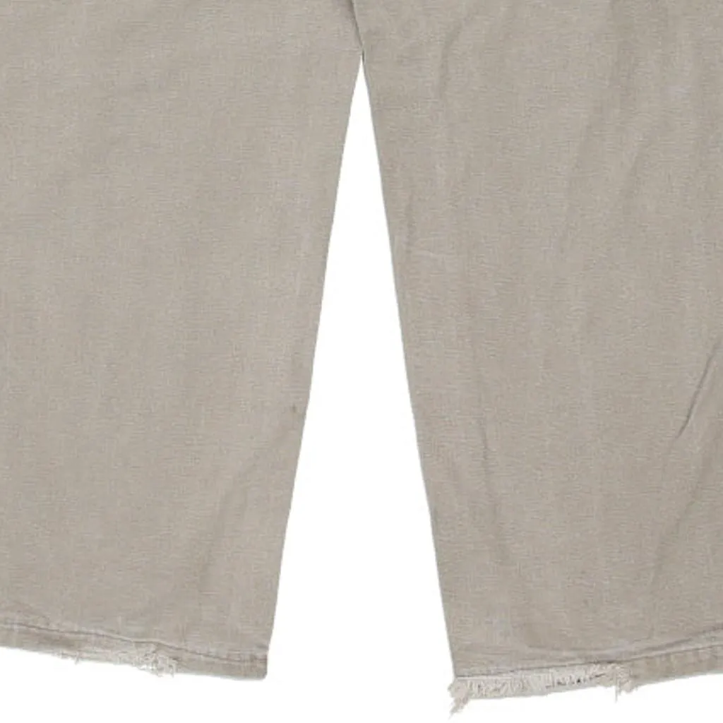 Carhartt Carpenter Trousers - 32W 31L Grey Cotton