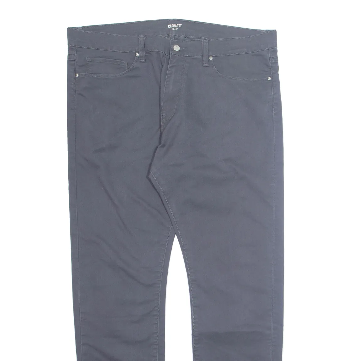 CARHARTT Mens Trousers Grey Regular Tapered W40 L34