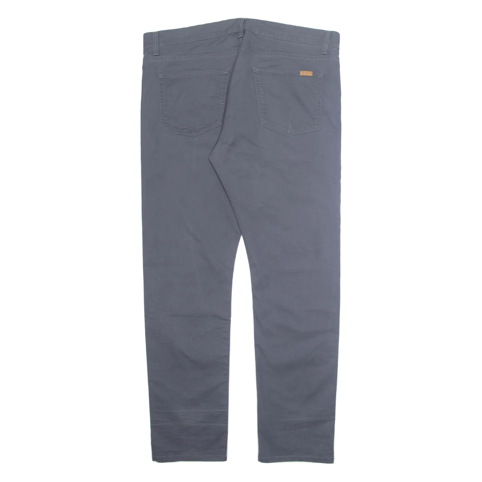 CARHARTT Mens Trousers Grey Regular Tapered W40 L34