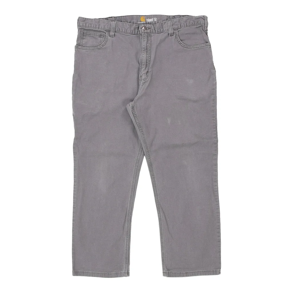 Carhartt Trousers - 38W 28L Grey Cotton