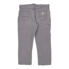 Carhartt Trousers - 38W 28L Grey Cotton