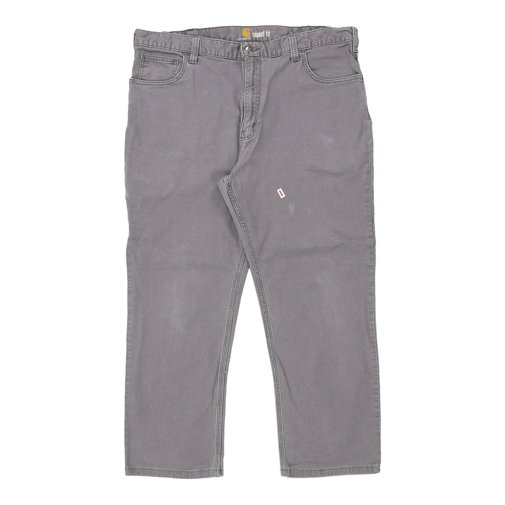 Carhartt Trousers - 38W 28L Grey Cotton