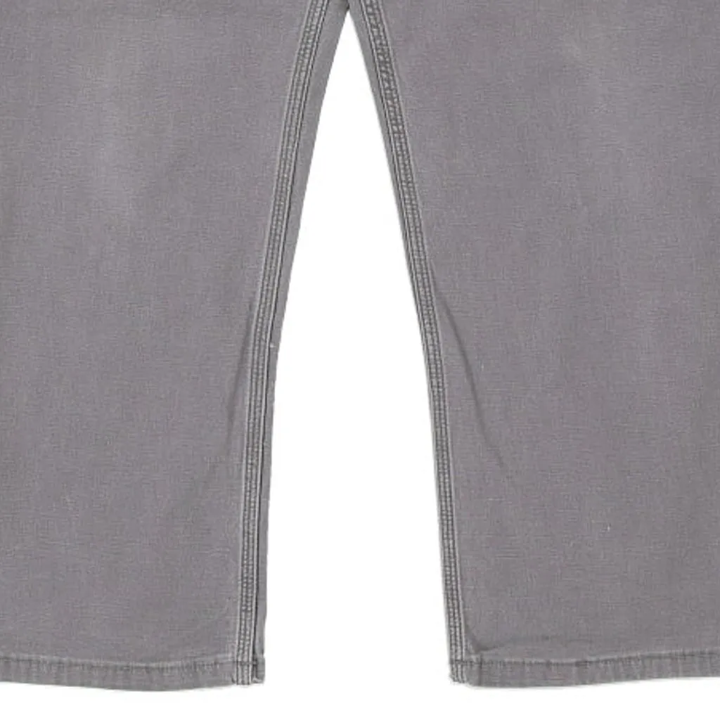 Carhartt Trousers - 38W 28L Grey Cotton