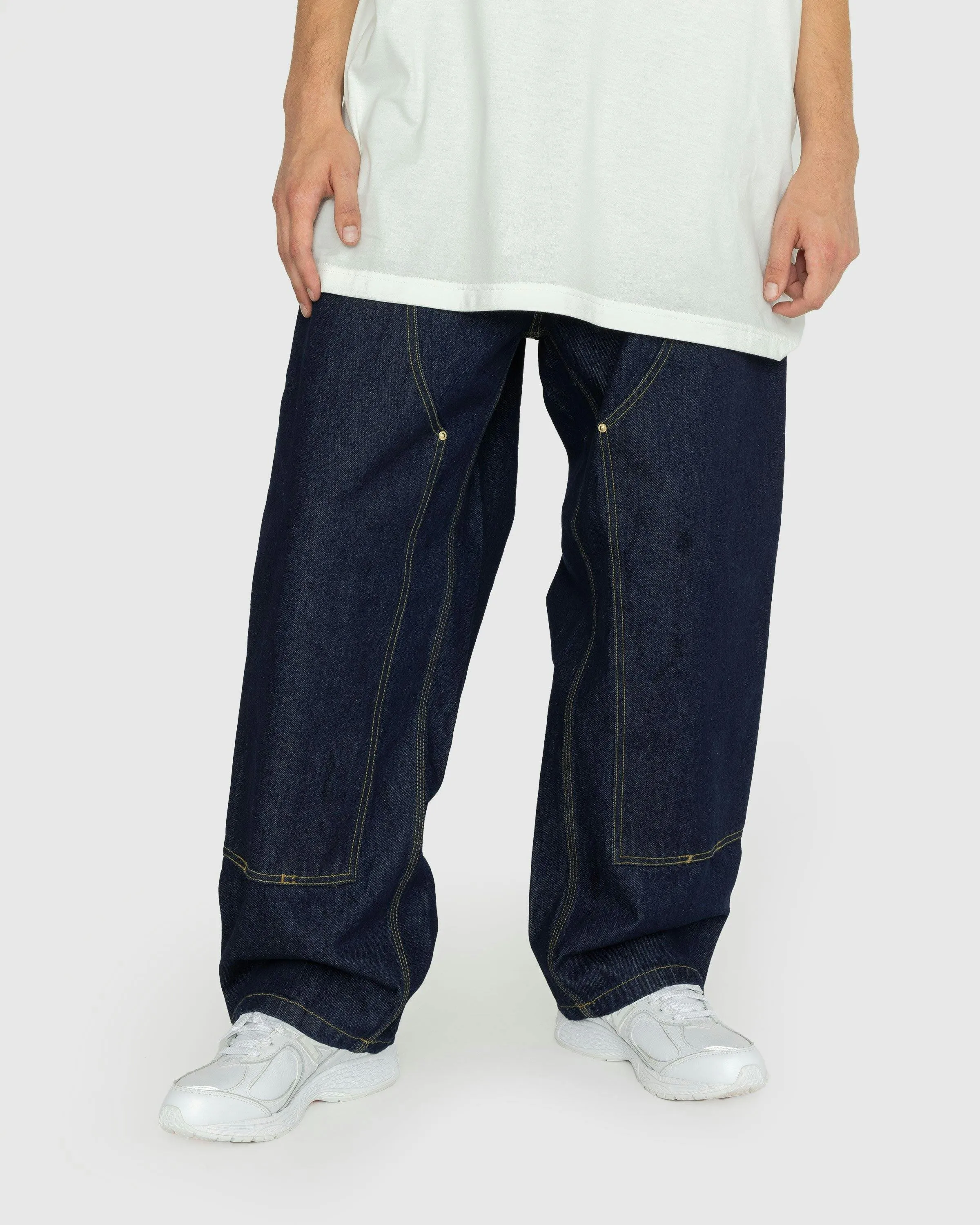 Carhartt WIP – Nash Double Knee Pant Blue | Highsnobiety Shop