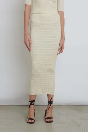 Carrie Tube Skirt - Ivory