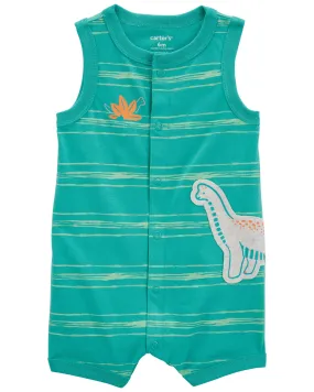 Carter's / OshKosh Baby Dinosaur Snap-Up Cotton Romper