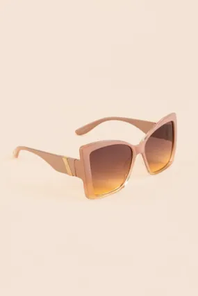 Cassidy Oversized Angular Sunglasses