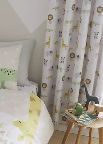 Catherine Lansfield Roarsome Blackout Curtains | Kaleidoscope