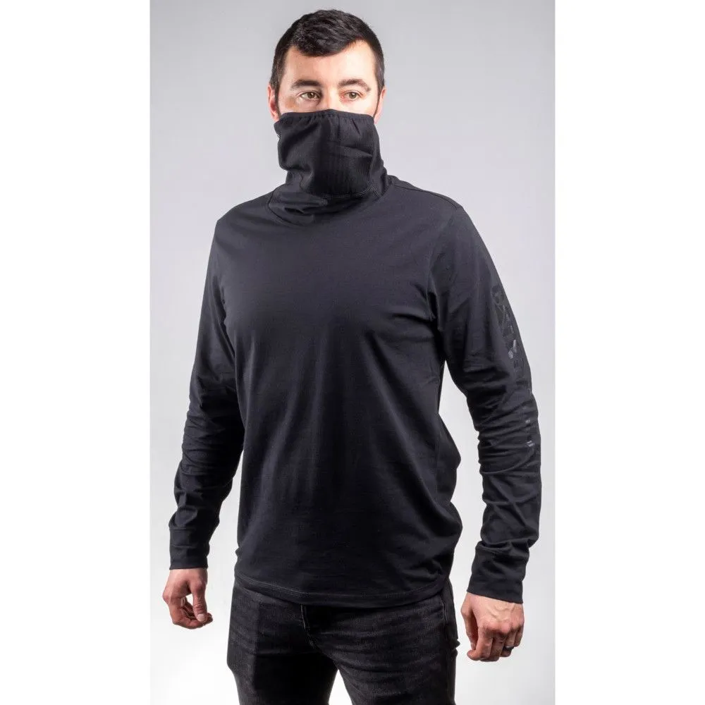 CAT Workwear Mens Viraloff Long Sleeve Neck Gaiter T Shirt