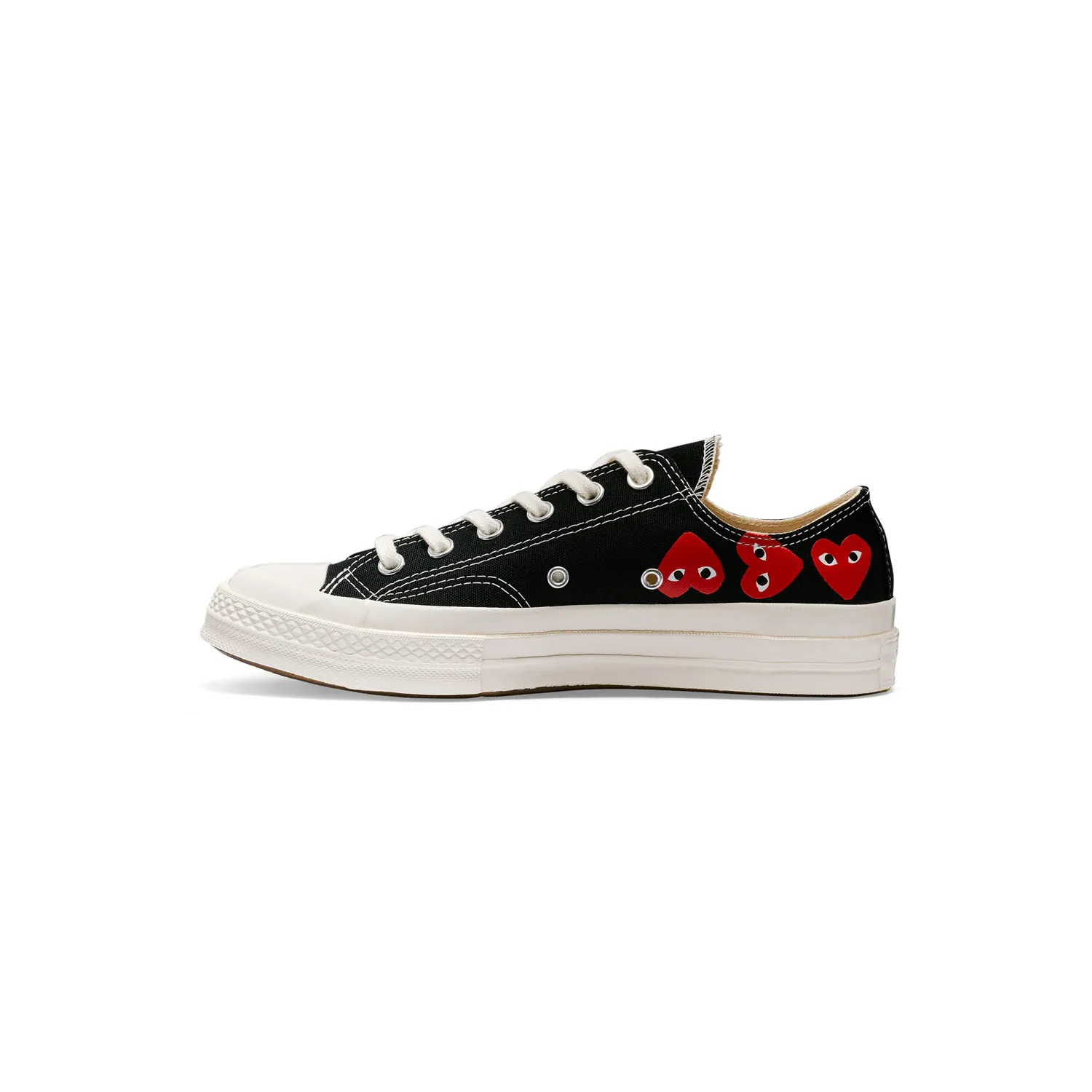 CDG Play Converse CHUCK 70 OX, Black 