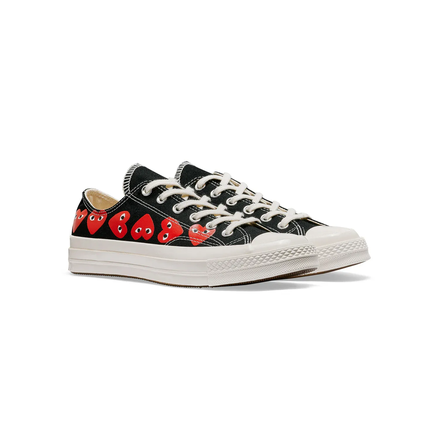 CDG Play Converse CHUCK 70 OX, Black 