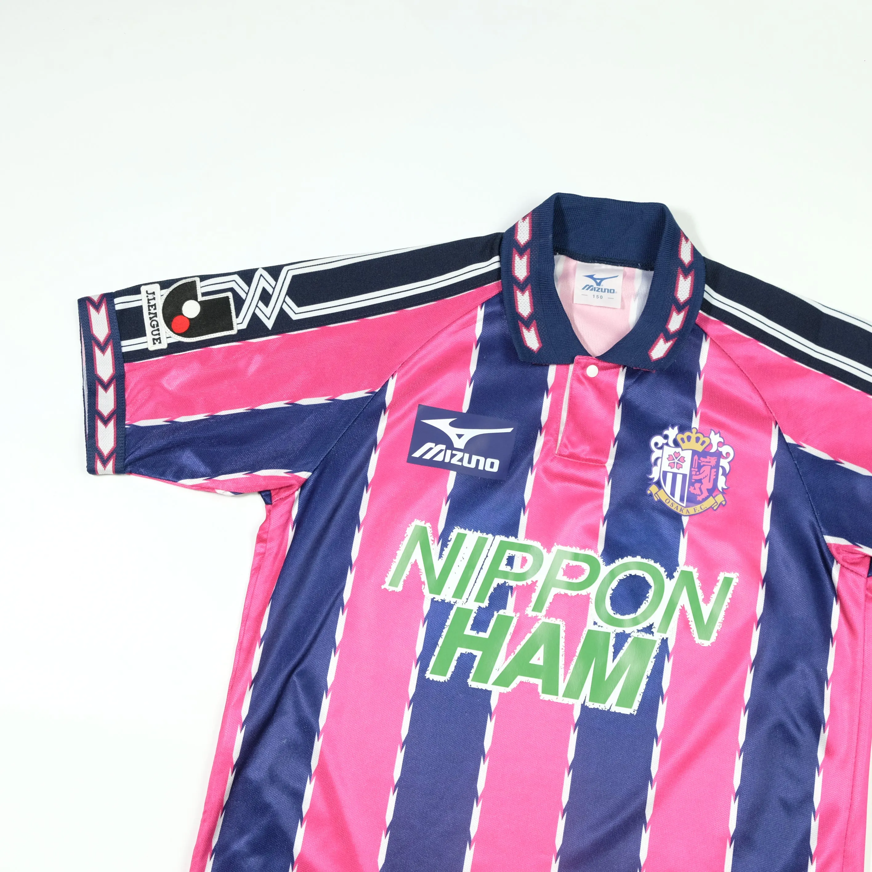 Cezero Osaka 1999 J-League Japan Mizuno Home Football Shirt Youth Large/Mens XS