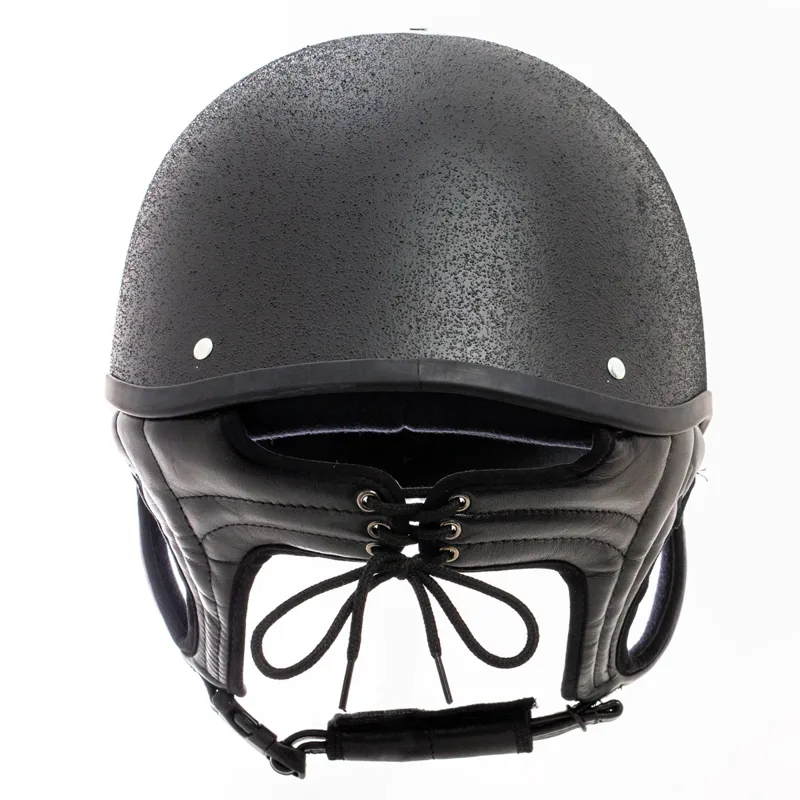 Champion Vent-Air Deluxe Skull Riding Helmet - Black