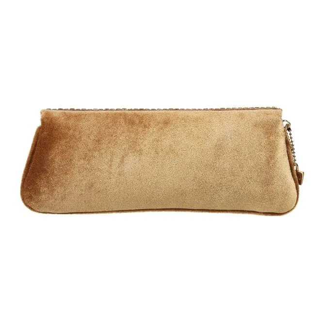 Cheemo Women Antic-gold Clutch