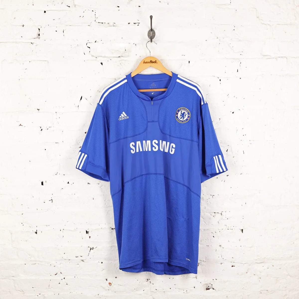 Chelsea Adidas Drogba 2009 Adidas Home Football Shirt - Blue - XXXL