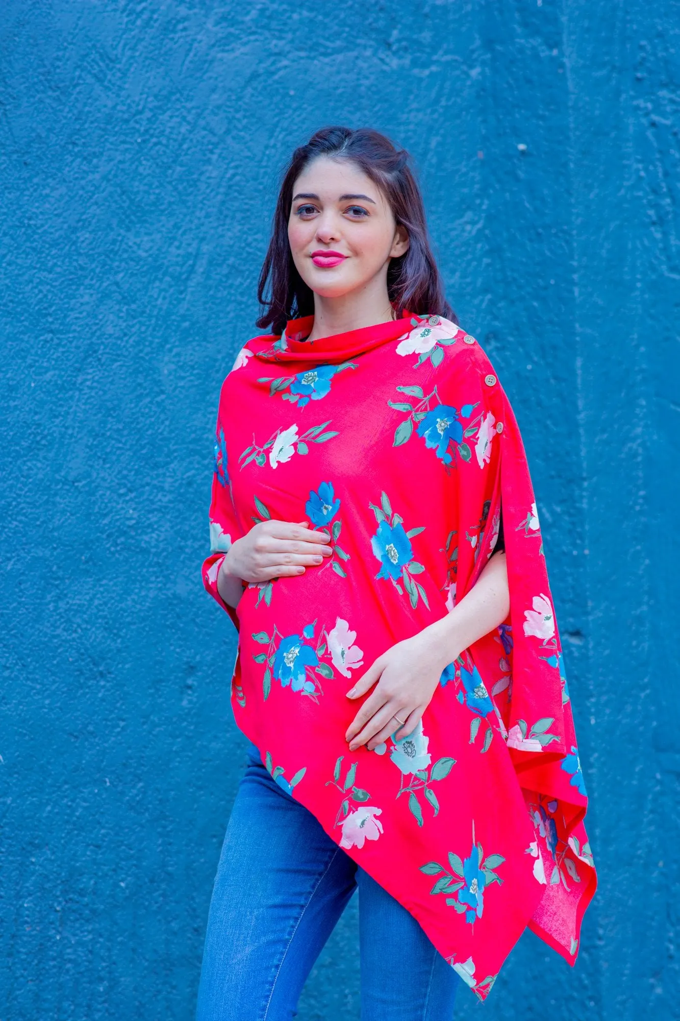 Cherry Blossom Nursing Stole