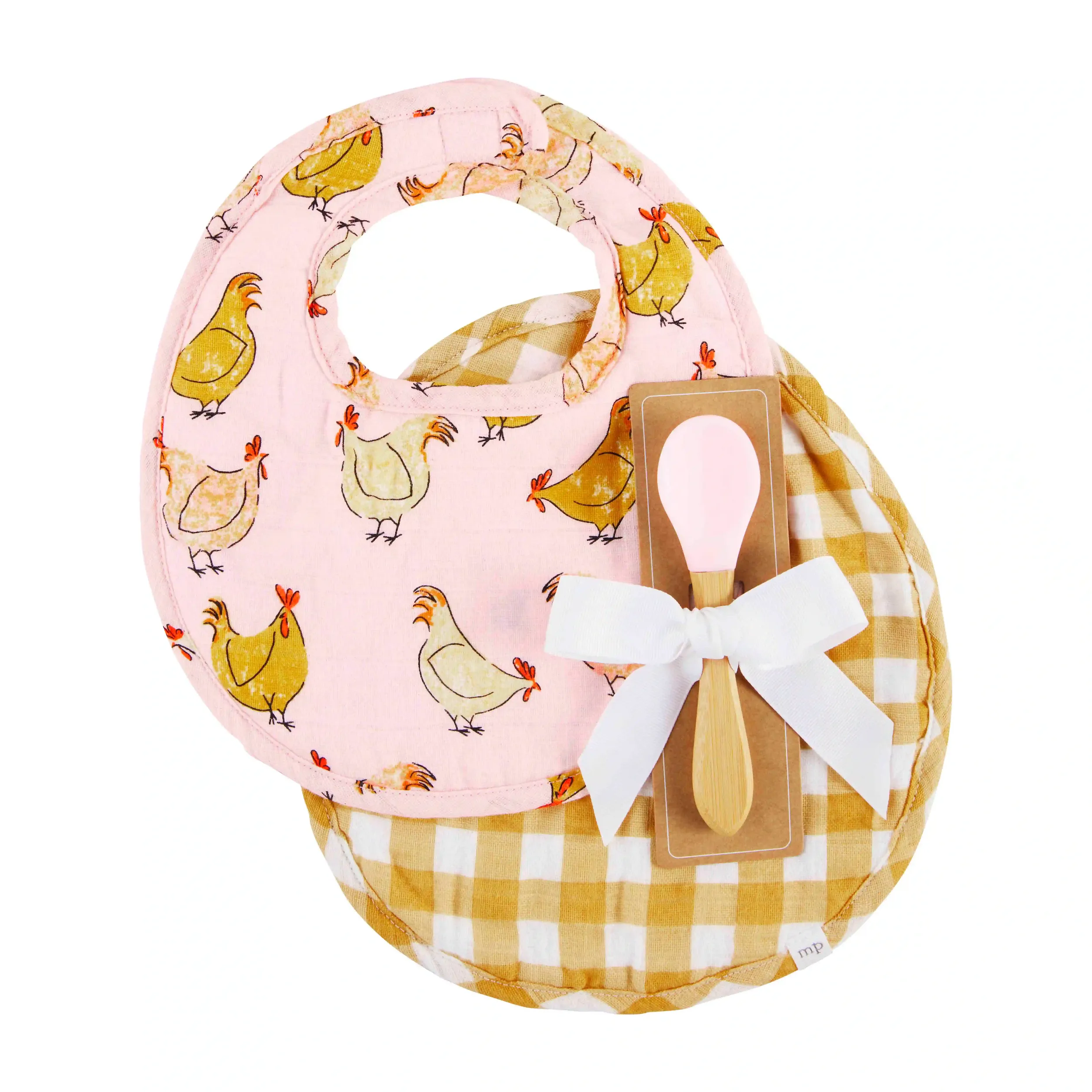 Chicken Bib & Spoon Set