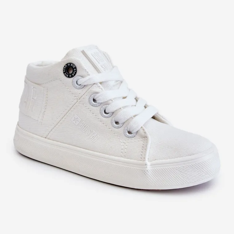 Children's Classic High Sneakers Big Star LL374002 White