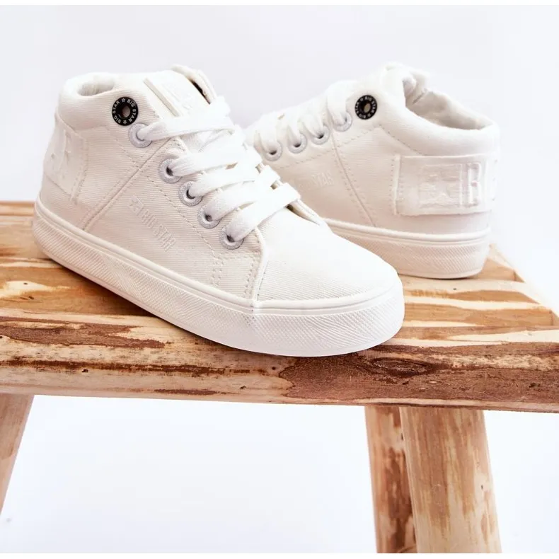 Children's Classic High Sneakers Big Star LL374002 White