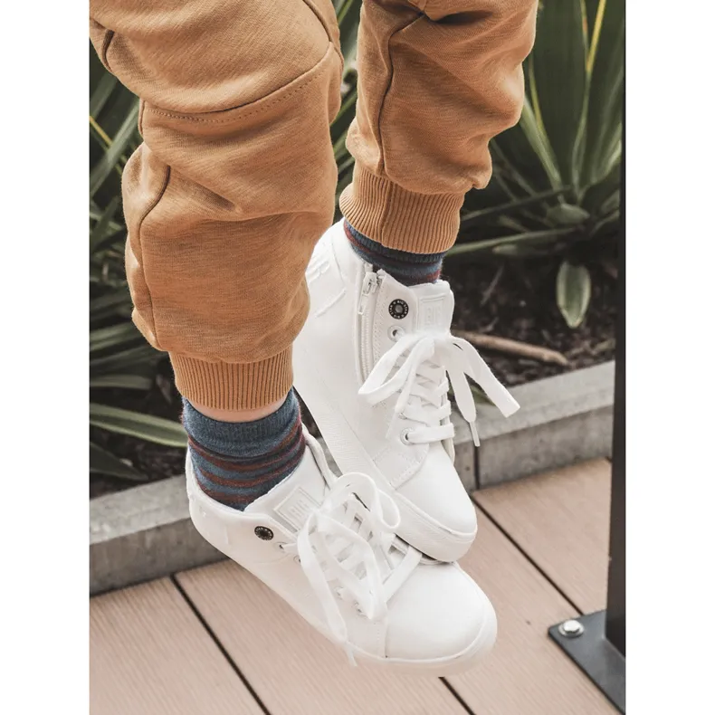 Children's Classic High Sneakers Big Star LL374002 White