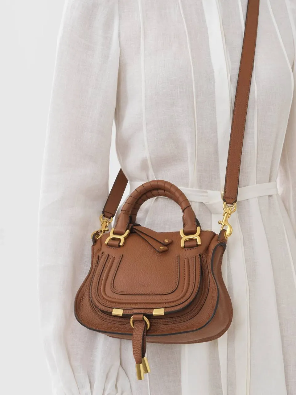 Chloé Mini Marcie Hand Bag 