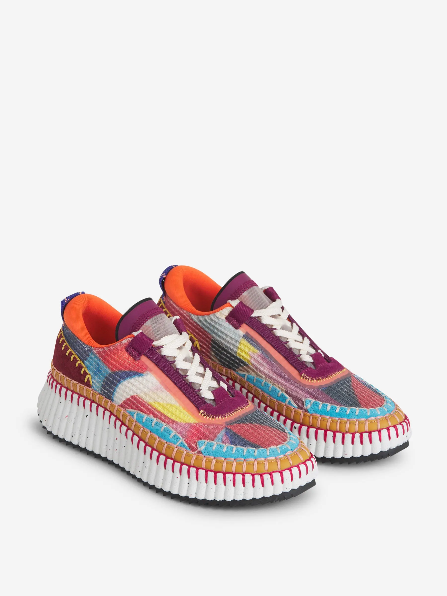 Chloé Nama Multicolor Sneakers 