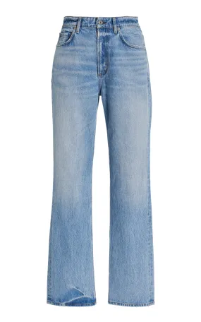 Citizens of Humanity Zurie Stretch High-Rise Straight-Leg Jeans