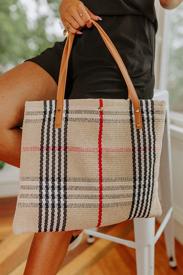 City So Chic Woven Tote