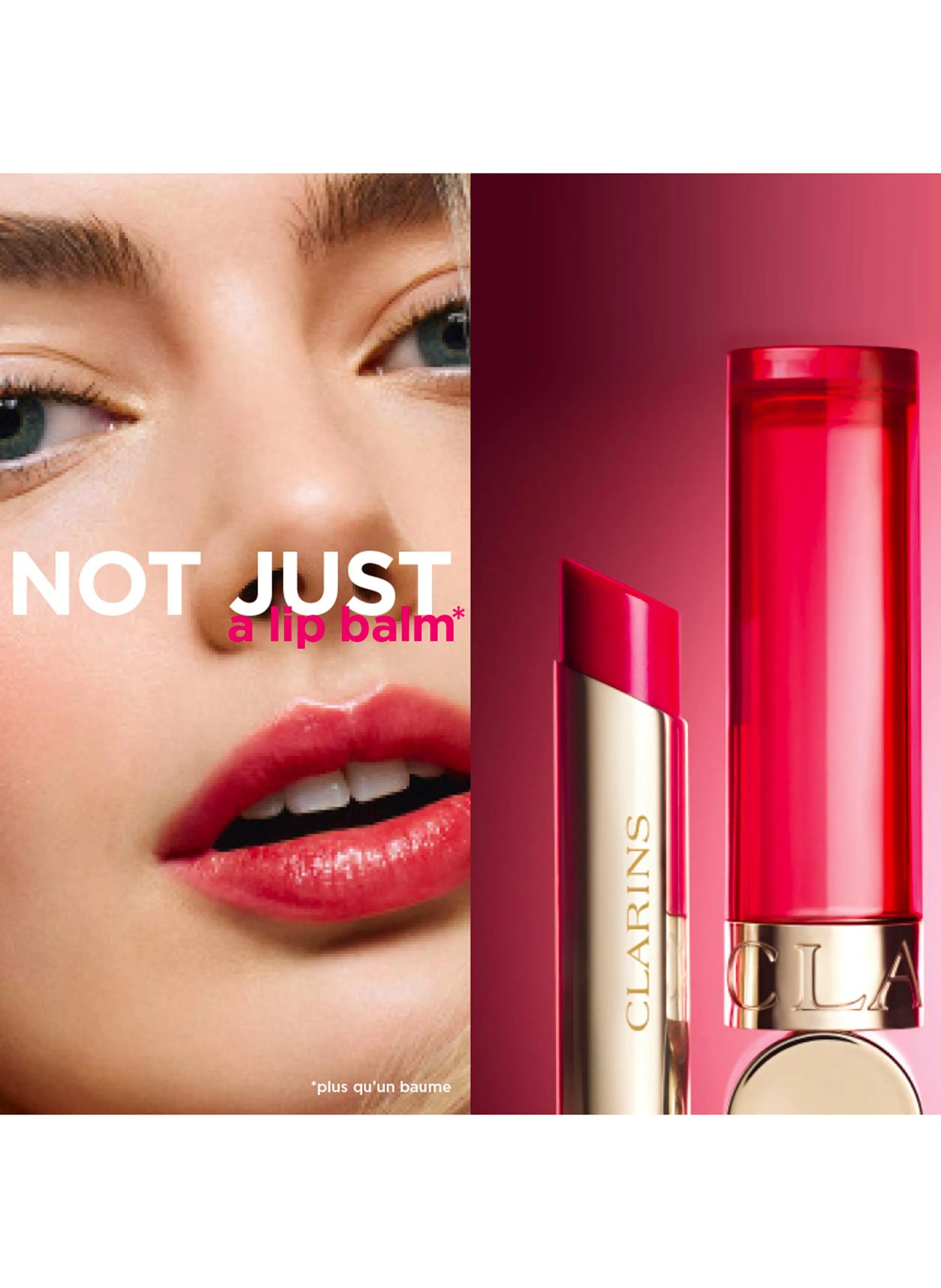 CLARINS PRECIOUS  Lip Oil Balm - Red